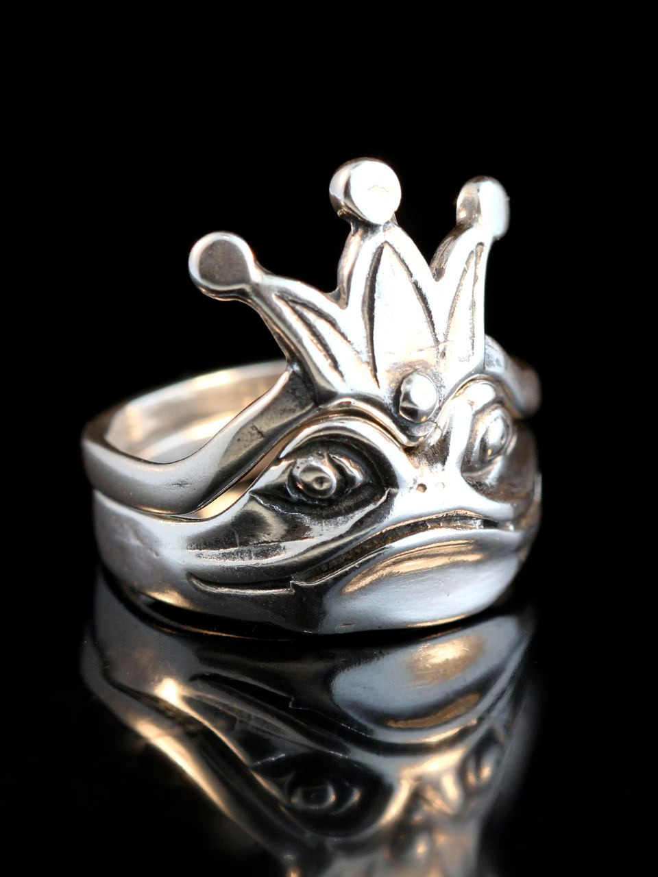 Pure 925 Sterling Silver Crown Ring – VerveJewels